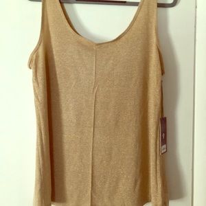 JL shimmery tank top